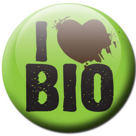 Badge I love BIO