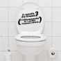 Stickers WC Paradis des hommes