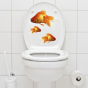 Stickers WC poisson rouge