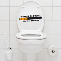 Stickers WC Vidange