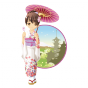 Stickers manga kimono summer