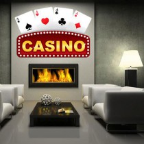 Stickers casino carte