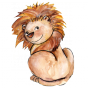 Stickers jungle lion