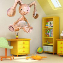 Stickers enfant oursons lapin