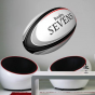 Stickers rugby ballon