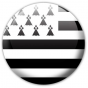 Badge drapeau breton