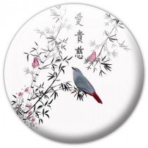 Badge oiseau japan