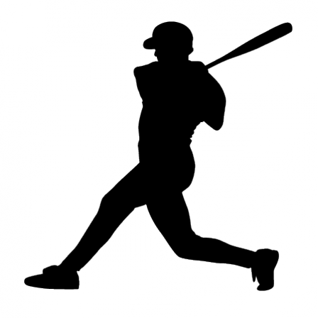Stickers joueur baseball batteur 6