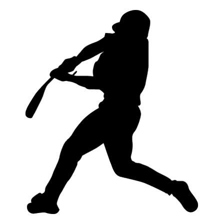 Stickers joueur baseball batteur 9