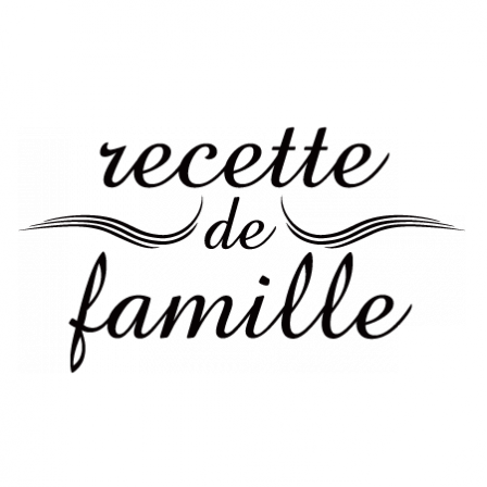 Stickers Recette de famille