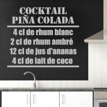 Stickers Cocktail Piña Colada