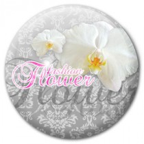Badge fashion flower