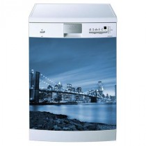 Stickers lave vaisselle new york pont