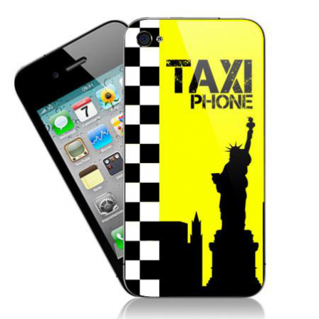 Stickers iPhone taxi phone