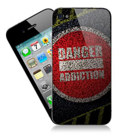 Stickers iPhone danger addiction