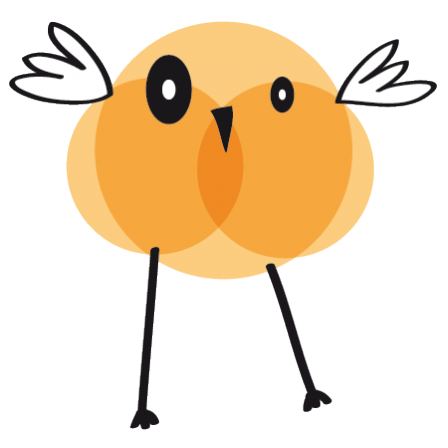 Stickers mimi oiseau