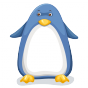 Stickers pingouin mignon
