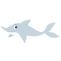 Stickers enfant océan dauphin