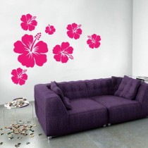 Stickers hibiscus
